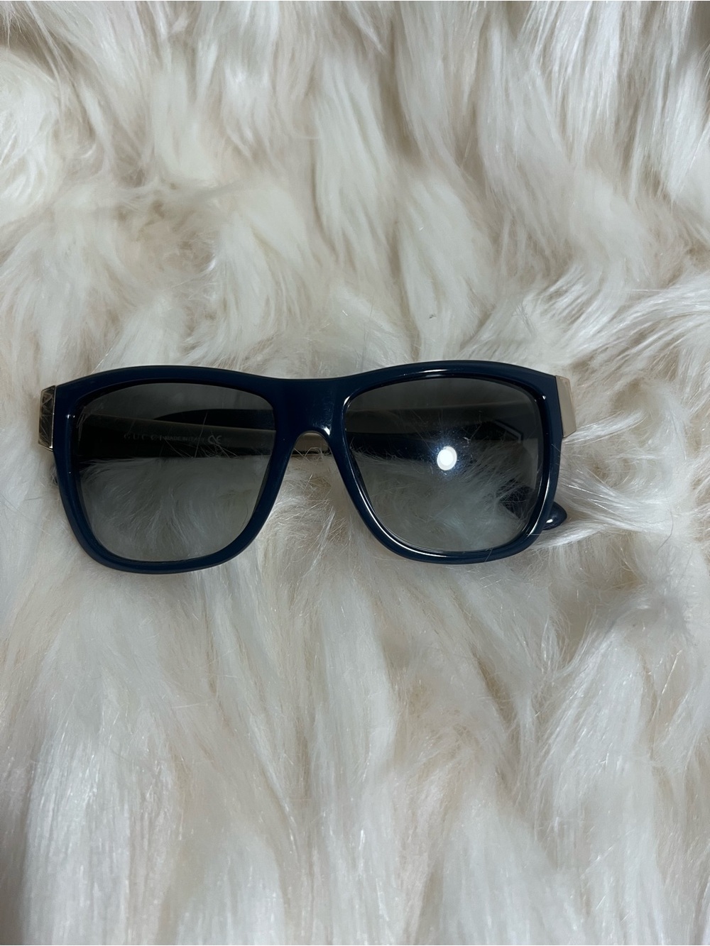 Authentic GUCCI 3718/S Sunglasses Blue Gradient
